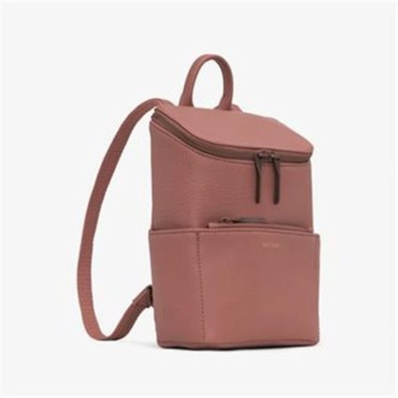 Matt & Nat Handbags - MATT & NAT BRAVE MINI BACKPACK -CLAY